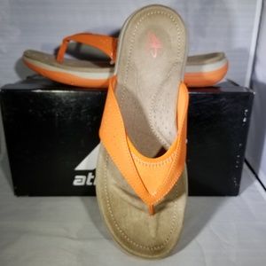 Athletech Besley Orange Sandle 9 M New in Box
